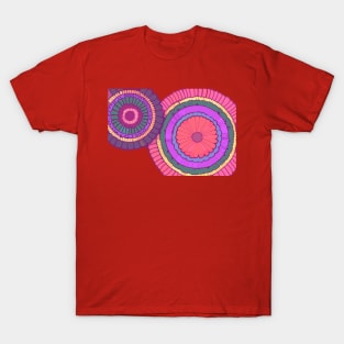 Colorful Flower Mandala T-Shirt